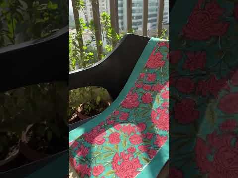 Marigold Table Runner, 100% cotton, 13" x 72"