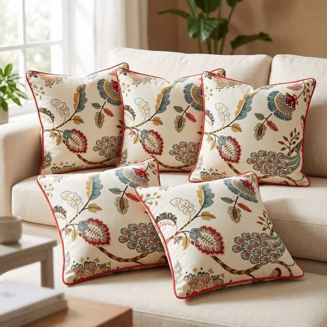 Fiesta Cushion Covers, Pack of 5