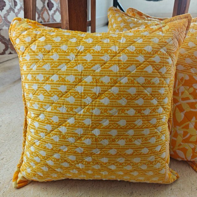 Ripple Cushion Covers, Pack of 5 - Coral Slub - 