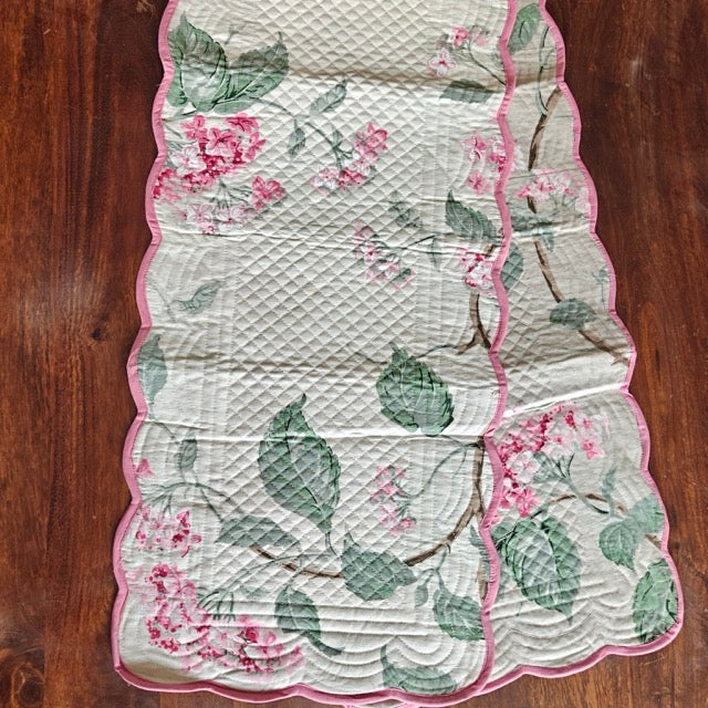 Rose Garden Reversible Table Runner