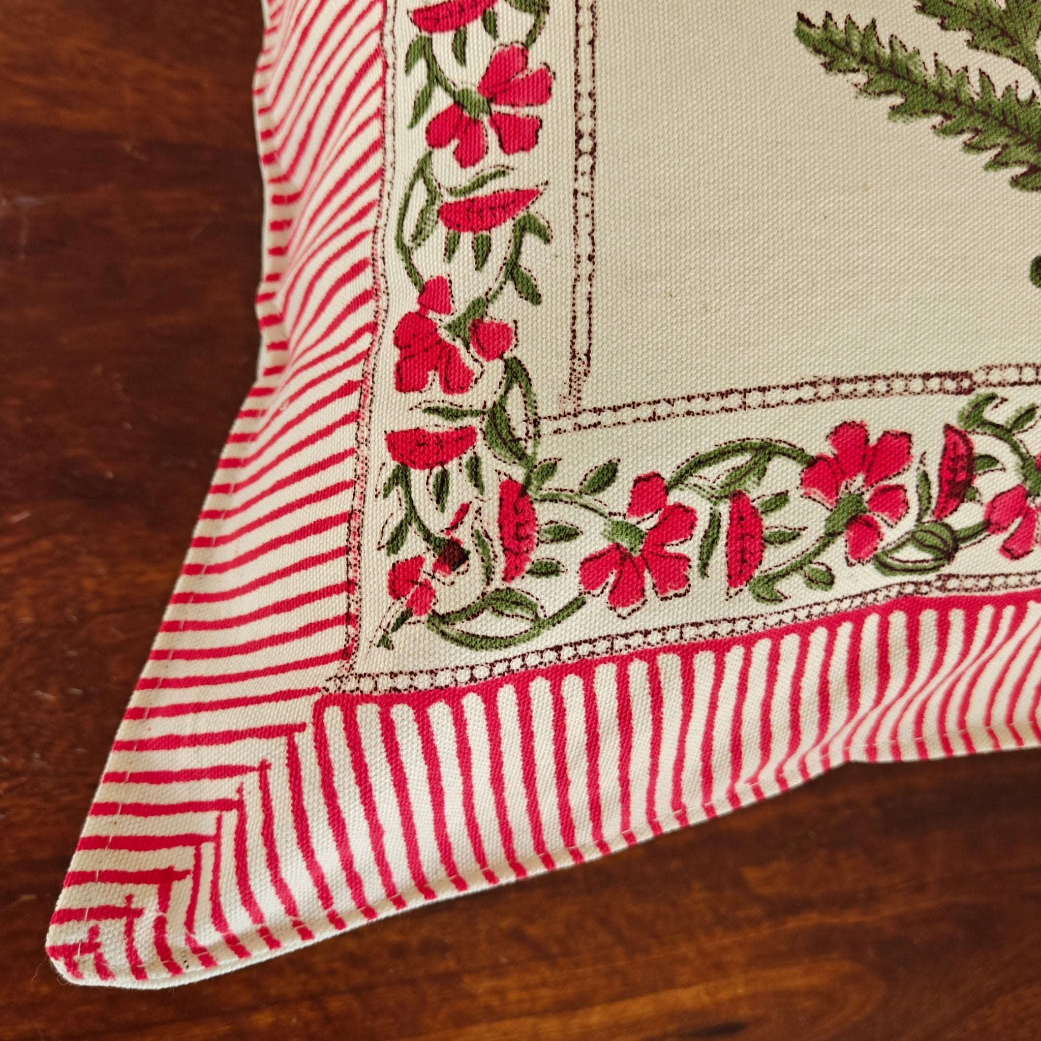 Saira Cushion Covers, Pack of 5 - Coral Slub - 