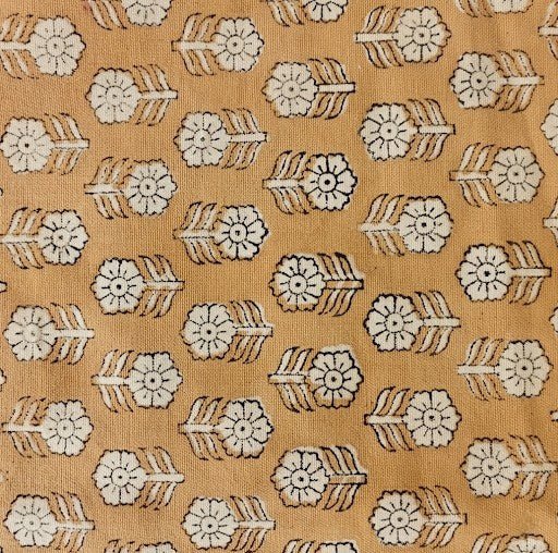 Shefali Block Print Placemats - Coral Slub -