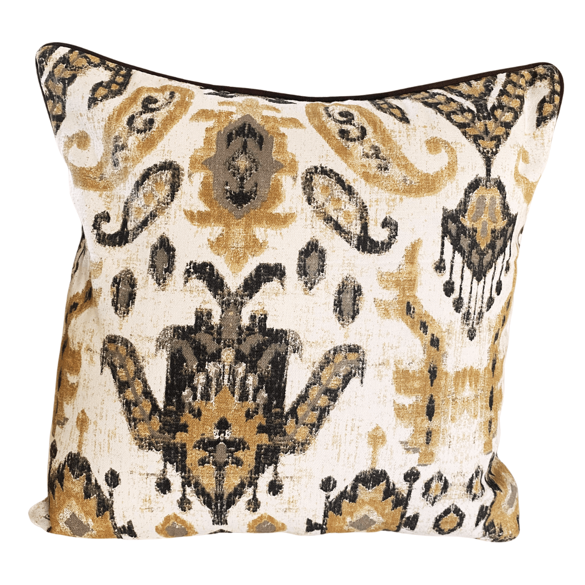 Sundown Printed Cushion Covers, 16" x 16", Pack of 5 - Coral Slub - 