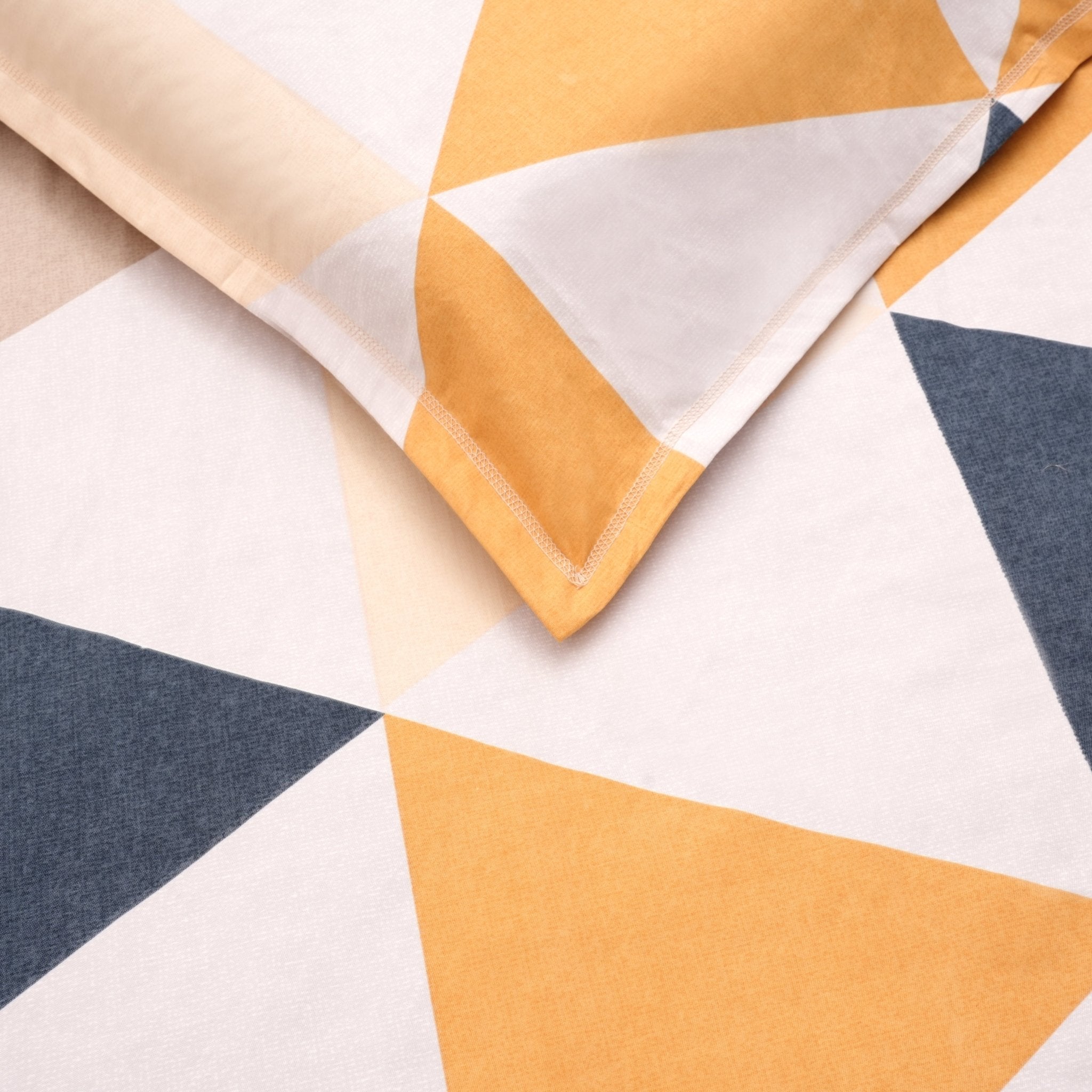 Triad Double Bed Sheet Set, 90" x 100" - Coral Slub - 