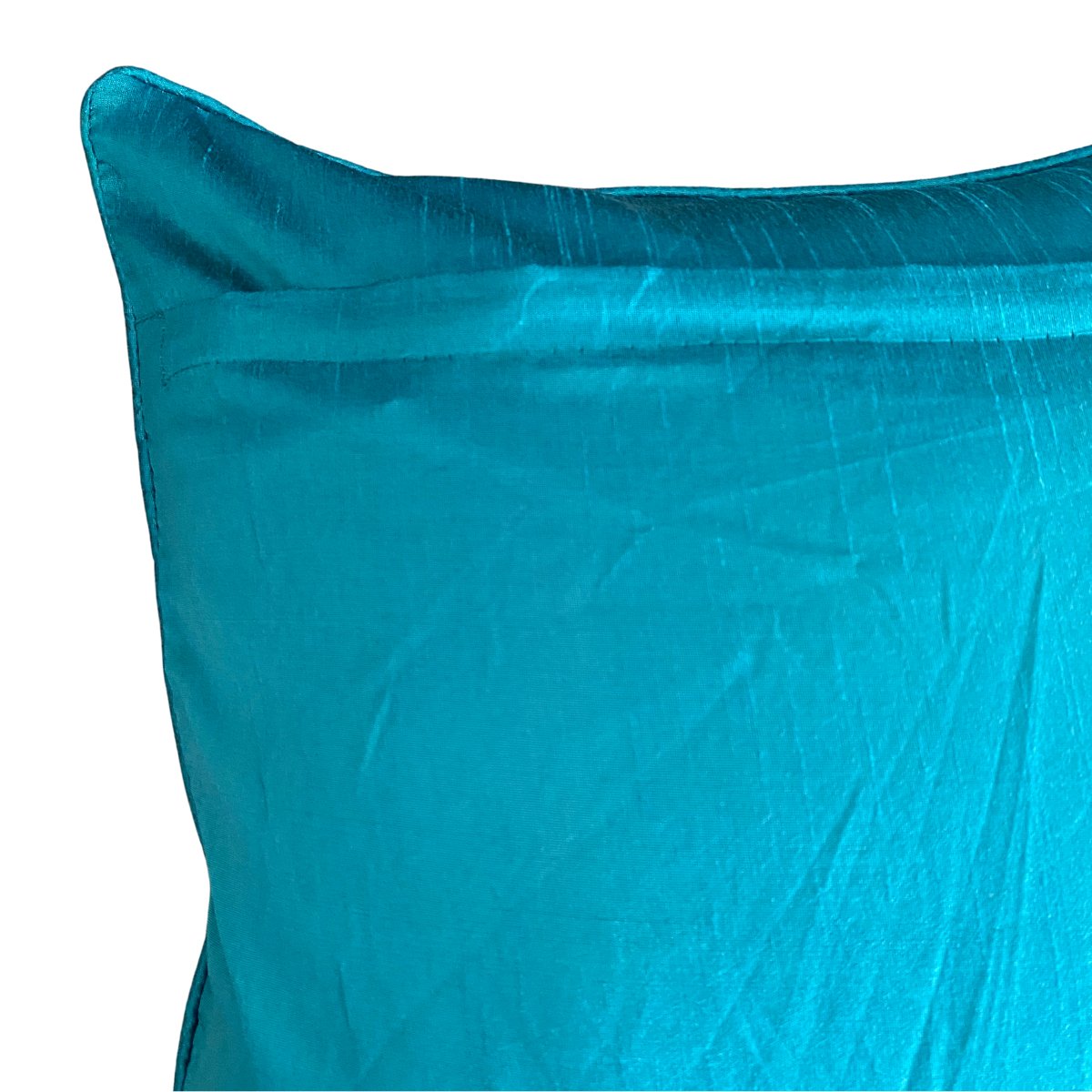 Tropical Garden Cushion Cover, Pack of 2, 16" x 16" - Coral Slub - 