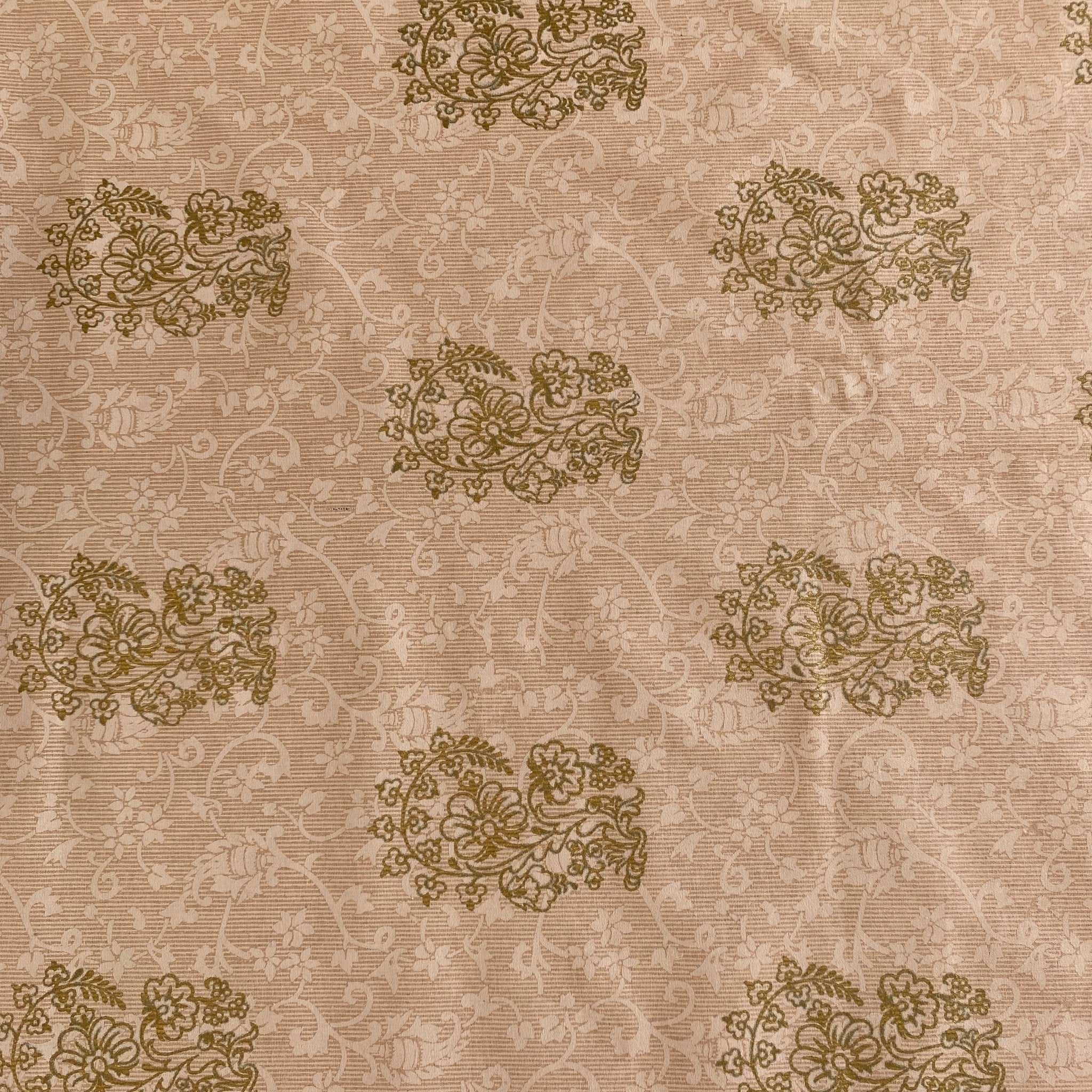 Tropical Peach 6 Seater Dining Table Cover, 100% Cotton, 60" x 90" - Coral Slub - 