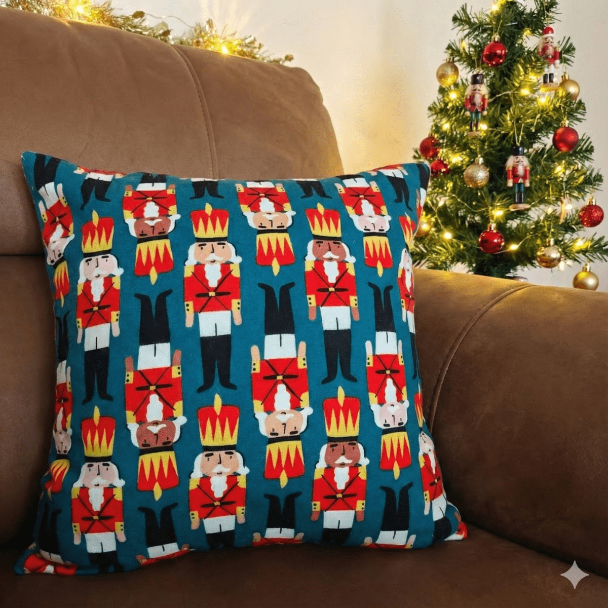 Troupe Cushion Cover, 16” x 16”, Pack of 1 - Coral Slub - 