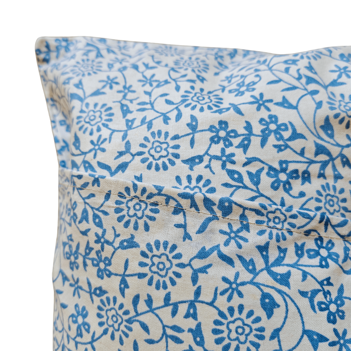 Tvara Cushion Cover Set – 100% Cotton – 16" x 16" (Set of 5) - Coral Slub - 