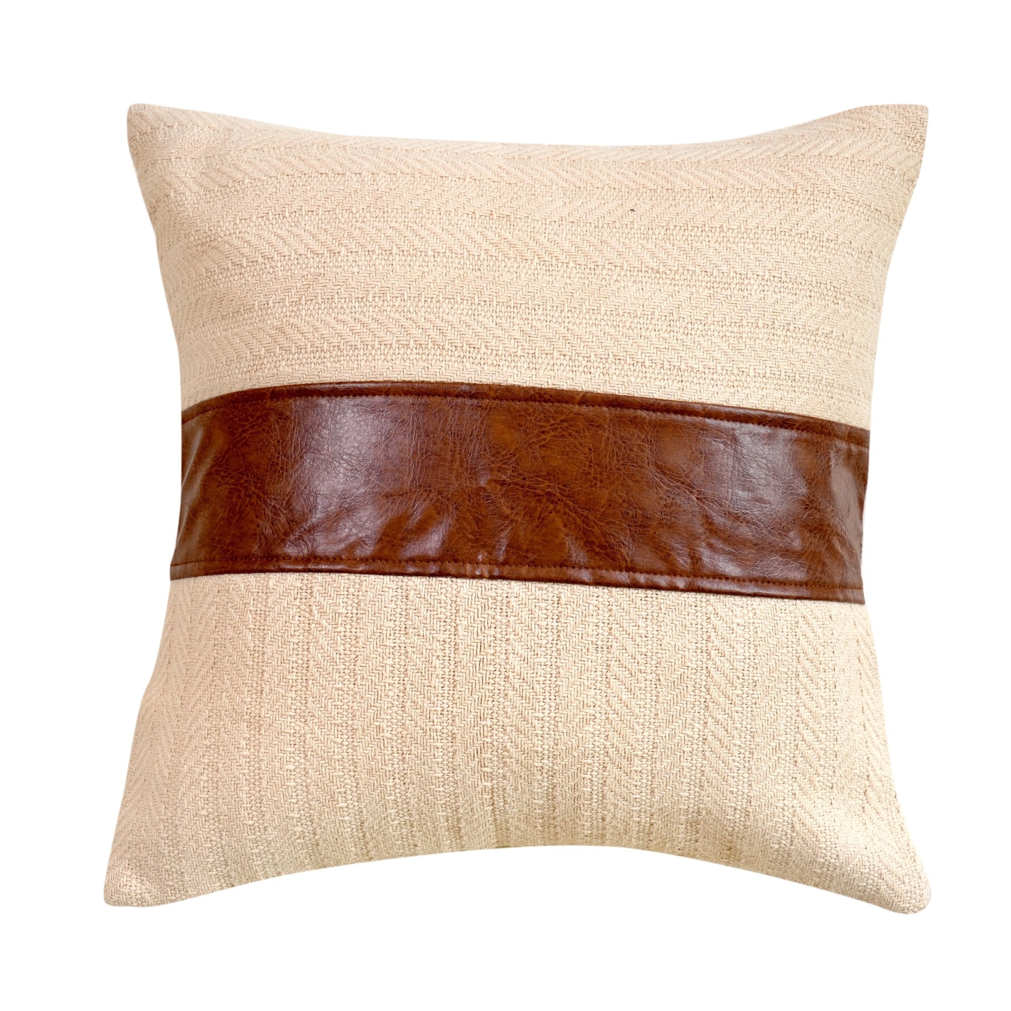 Urban Edge Luxury Cushion Covers - 16" x 16", Pack of 3 Colors - Coral Slub - 