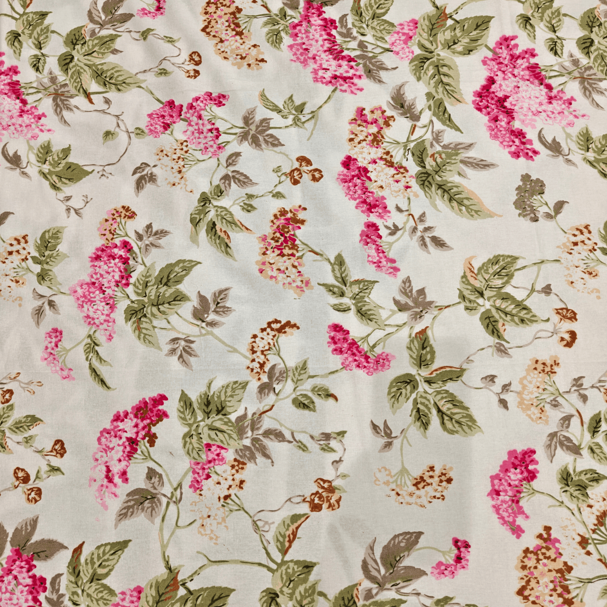 Velvet Flora King Size Bedsheet Set (108" x 108") – 100% Cotton, Quilted Pillow Covers - Coral Slub - 