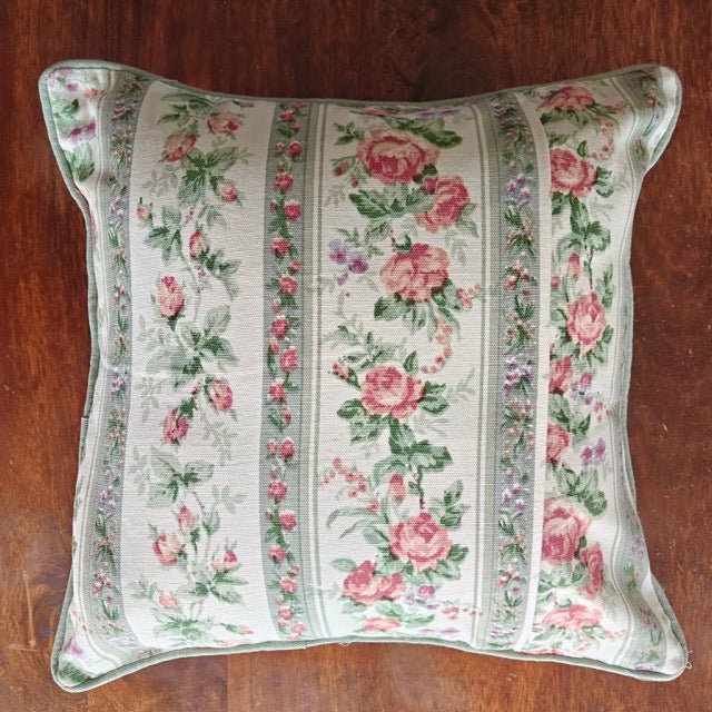 Vine Cushion Covers, Pack of 5 - Coral Slub -