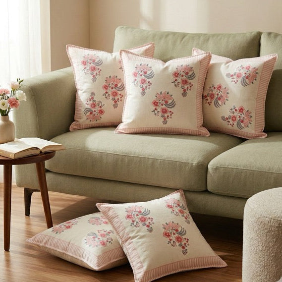 Zareen Cushion Covers, Pack of 5