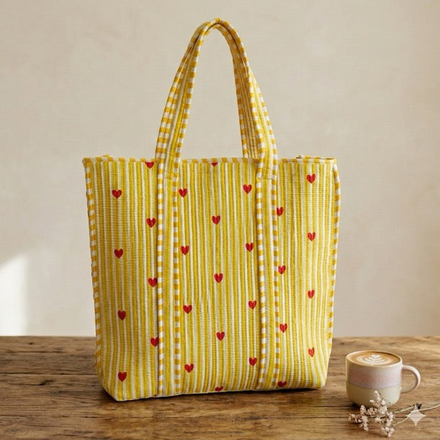 Butter Cup  Print Tote Bag