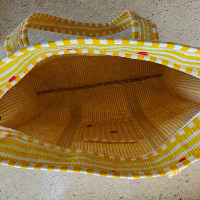 Butter Cup  Print Tote Bag