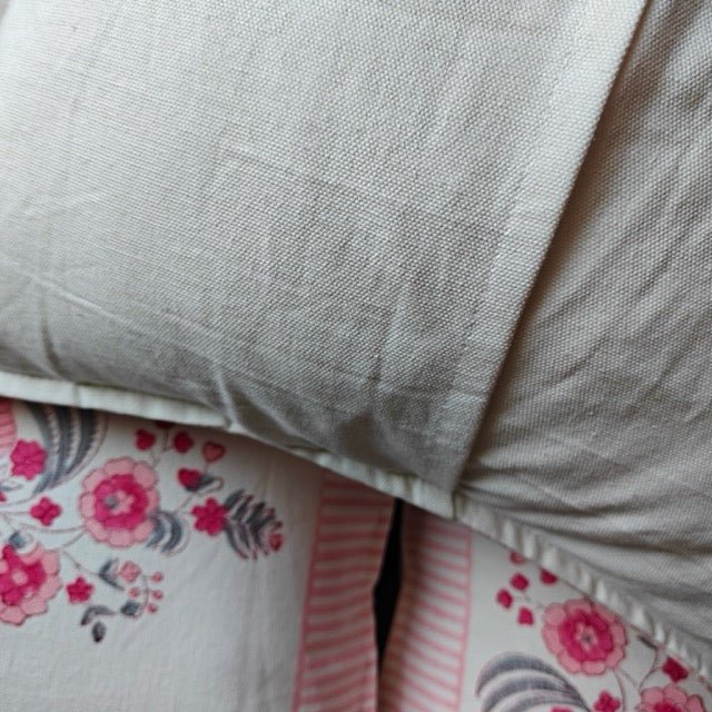 Zareen Cushion Covers, Pack of 5 - Coral Slub - 